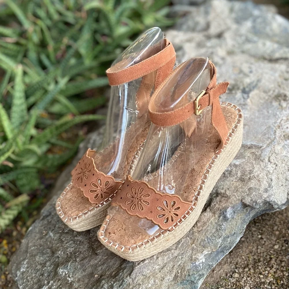 N/A suede espadrille